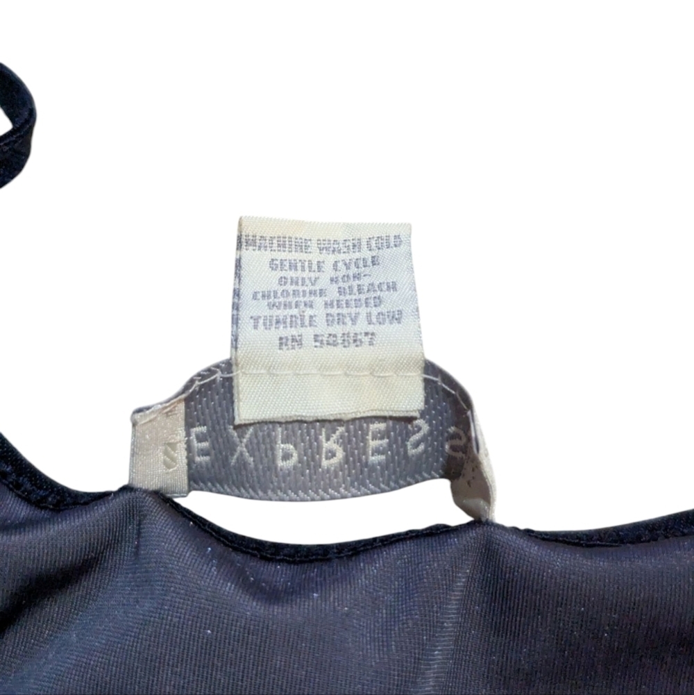 Vintage Velvet Express Tricot Tank 90s Y2k Grunge… - image 6